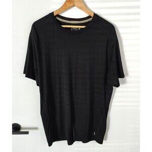 Smartwool Merino Sport 150 Mens Size XL Shirt Black Short Sleeve Crew Neck